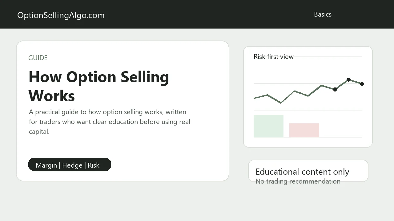 Selling Option Premium: How It Works and Why It Is Not Free Income with payoff, risk, example, and option selling context