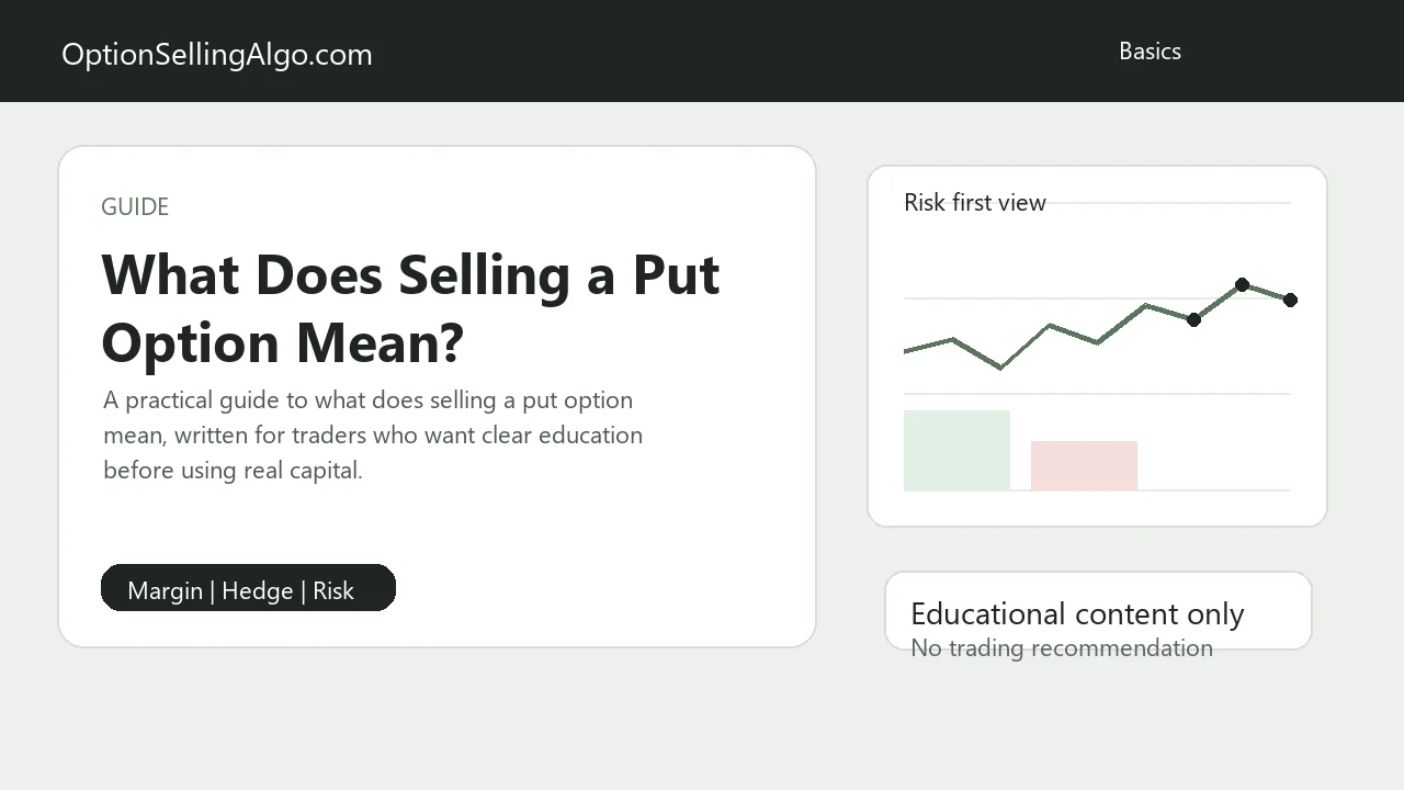 Selling a Put Option Example: Breakeven, Profit, and Loss with payoff, risk, example, and option selling context